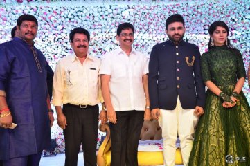 Celebs at Talasani Srinivas Yadav Daughter Wedding Reception